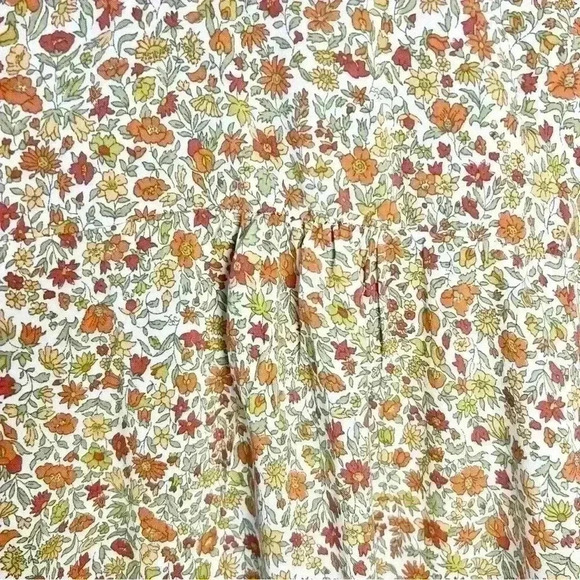 Cynthia Rowley | Women’s Floral 3/4 Sleeve Blouse with Ties | Size Large - Picture 7 of 13